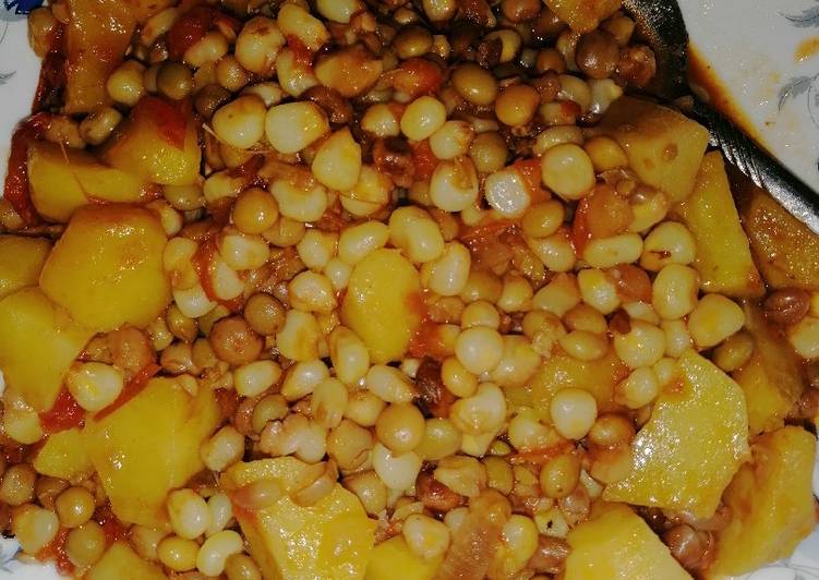 Easiest Way to Make Perfect Soft pigeons githeri(nzuu)