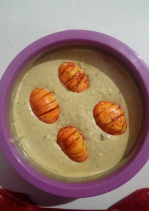 A picture of Afghani egg curry.