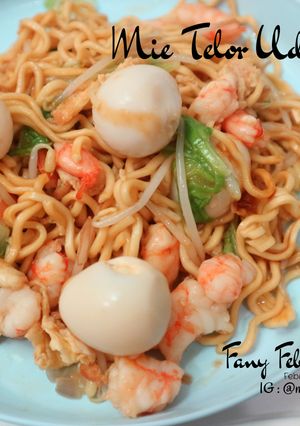 Foto resep Mie Telor Udang