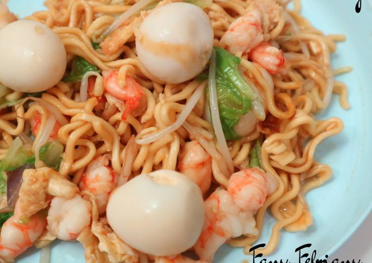 Mie Telor Udang