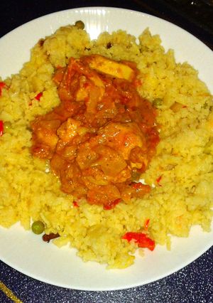 A picture of Naga Bhut Jolokia Chicken Curry (HOT).