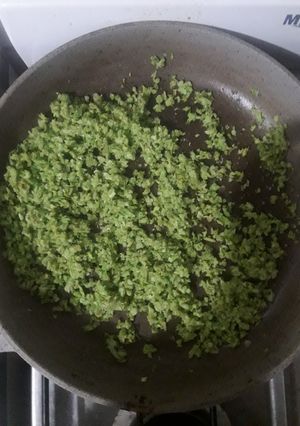 Una foto de "Arroz" de brócoli a la parmesana