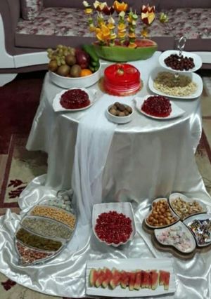 عکسی از دستور تزیین یلدای دوست داستنی...😍