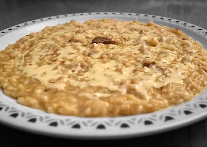 Il modo più semplice a Preparare Preferito Risotto ai funghi porcini e fonduta di Taleggio 🍄 🫕