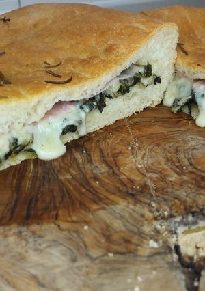 A picture of Stuffed Yogurt Focaccia.