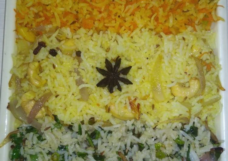 Step-by-Step Guide to Make Ultimate Tri colour Rice