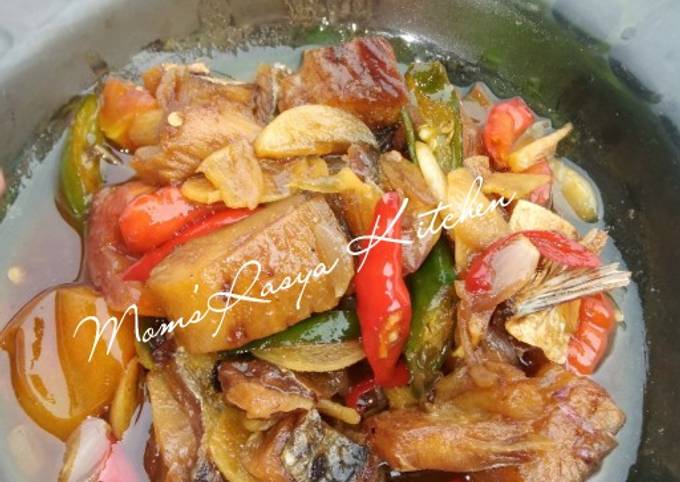 Resep Ikan Asin Telang Tenggiri Masak Asam Khas Banjar Oleh Moms Rasya