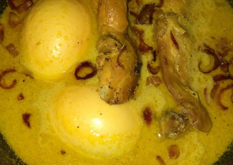 Resep Opor ayam/telur, Bikin Ngiler