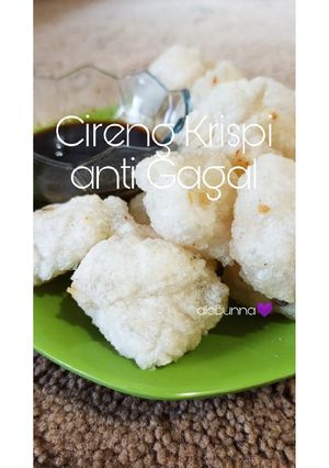 Foto resep 1. Cireng Krispi anti gagal💜