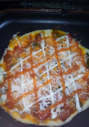 Foto resep Pizza crispy teflon😘