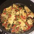 Pollo con verduras