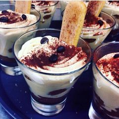 Espresso martini Tiramisú A picture of Espresso martini Tiramisú.
