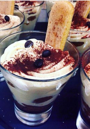A picture of Espresso martini Tiramisú.