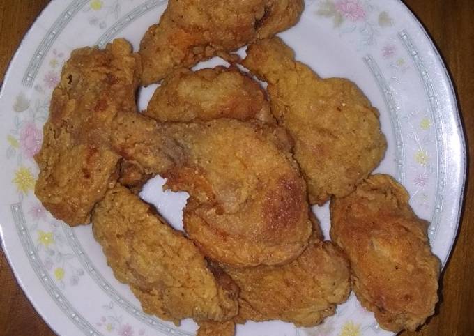 Ayam goreng kriuk sajiku