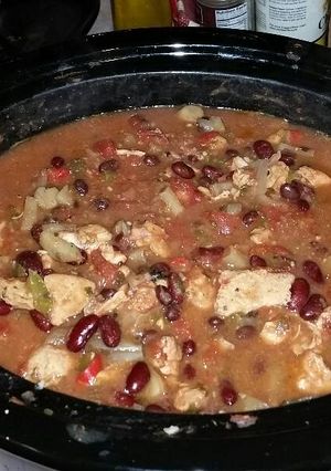 A picture of Chicken Chili .