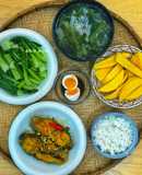 Mâm Cơm Chiều Đơn Giản