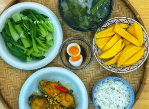 Hình của món Mâm Cơm Chiều Đơn Giản.