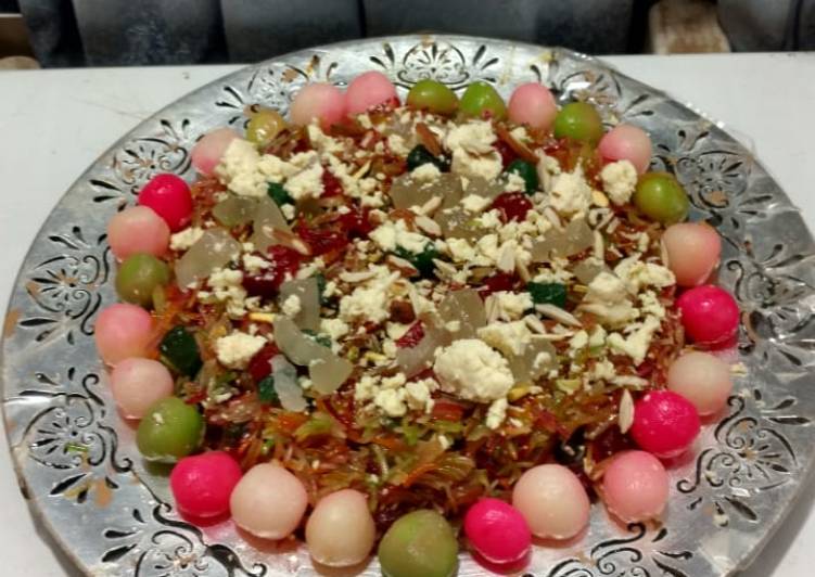 Recipe of Quick Colourful Daighi Zarda