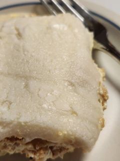 A picture of No Bake Lemon Eclair Cake.