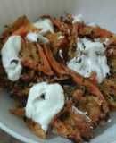 Batata mameya al horno en lascas