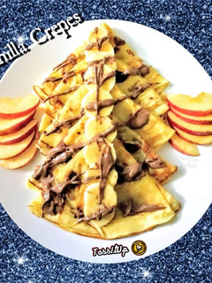 A picture of Vanilla Crepes.