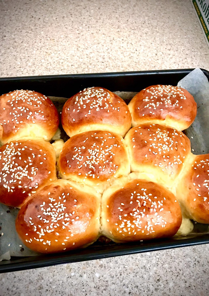 صورة لوصفة خبز الحليب 🥰 بنين 😋 وخفيف 😍😍