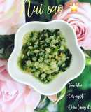 Nui sao tôm khô cải ngọt đậu lăng đỏ