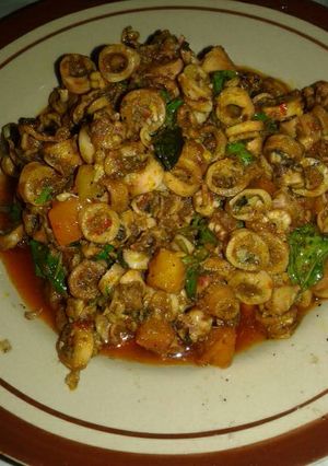 Foto resep sambal asin cumi kemangi