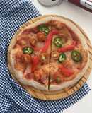 Pizza vegana