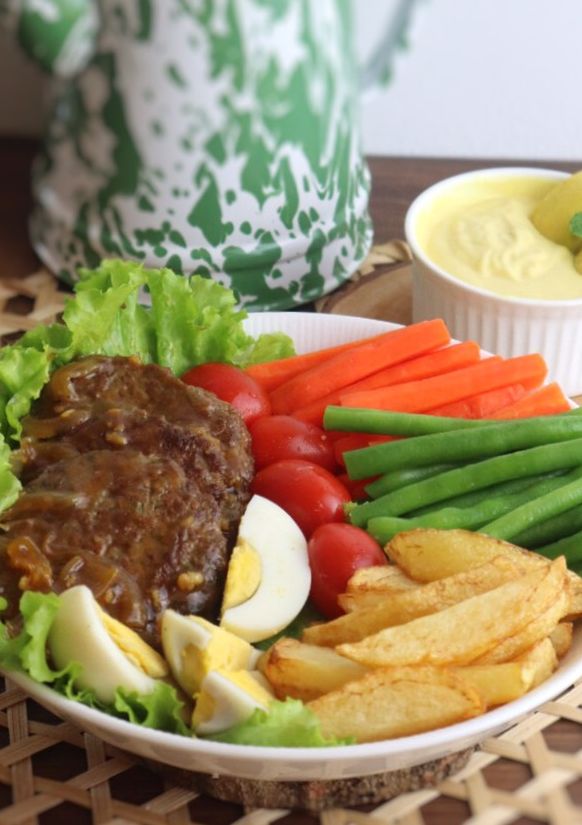 Foto resep Selat Solo versi beef patty