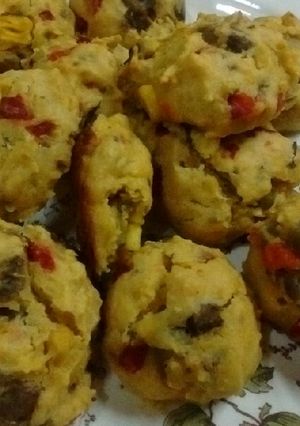 Una foto de Buñuelitos de vegetales al horno