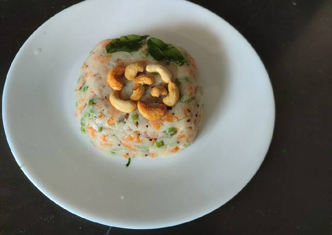 Upma with cashwnut /healthy breakfast