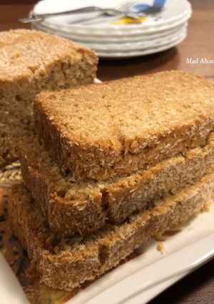 A picture of Whole Wheat Vanilla Coconut Cake Tea Time Cake.