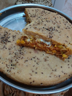 عکسی از دستور کیک گوشت یا مرغ