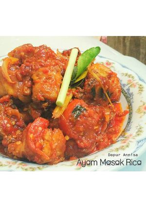 Foto resep Ayam Masak Rica