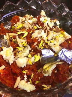 A picture of Gajar Halwa.