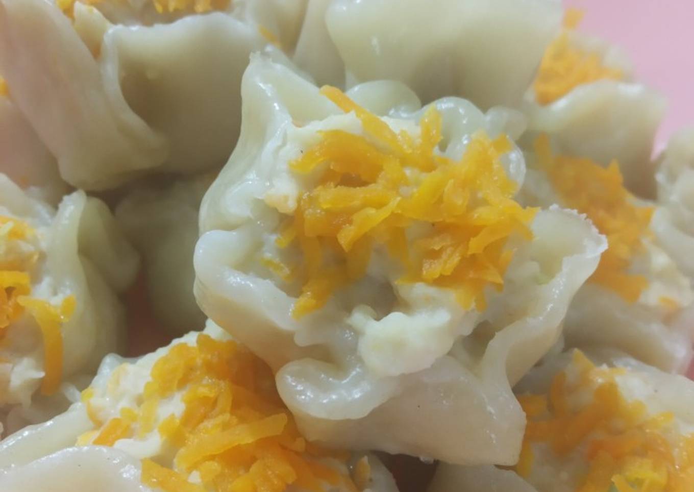 Dimsum ayam istimewa (dg kulit dimsum homemade)