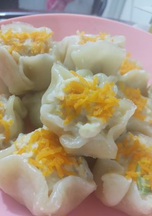 Foto resep Dimsum ayam istimewa (dg kulit dimsum homemade)