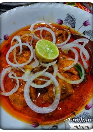 A picture of Tandoori chicken.