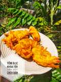 Tôm bọc khoai tây tẩm bột chiên giòn
