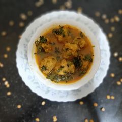 A picture of Gola Bhaji.