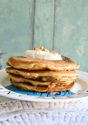 A picture of Carrot Cake Pancakes.