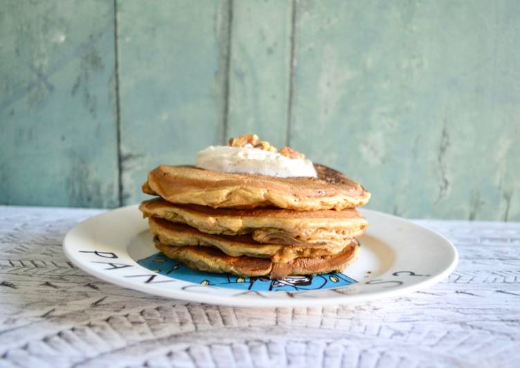 Steps to Make Ultimate Carrot Cake Pancakes