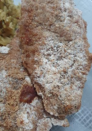 Una foto de Milanesa Integral de Pescado al Horno 🐟