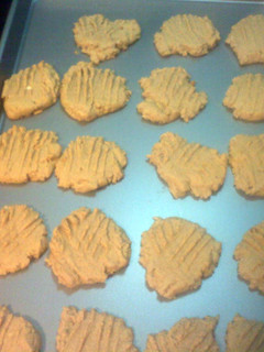 A picture of Irrestible Jif Peanut butter Cookies.