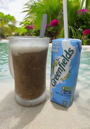 Foto resep Es Susu Kacang Hijau