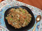 A picture of spicy awara (tofu