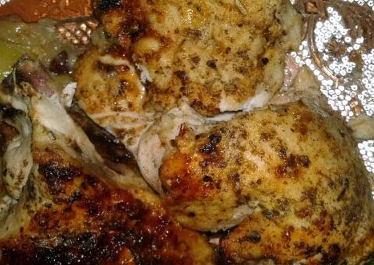Step-by-Step Guide to Make Super Quick Homemade roast sweet lemongrass chicken