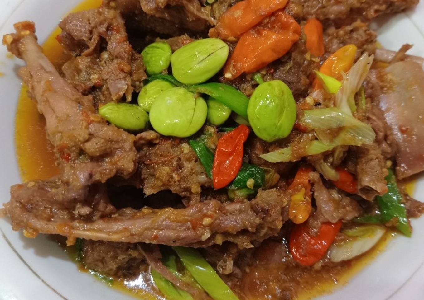 Bebek nyat nyat pete simple banget 😄😄😄