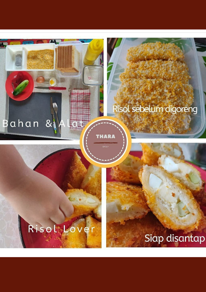 Foto resep American Risol dari roti tawar